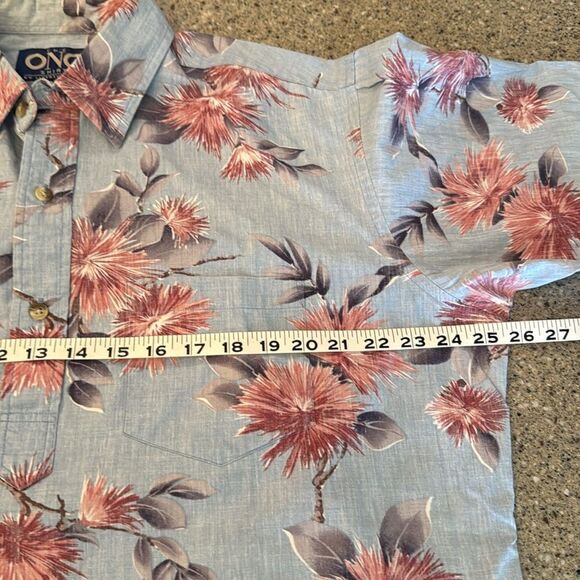 LIBERTY HOUSE The ONO Shirt Vintage Reverse Print Hawaiian Shirt - Picture 7 of 10